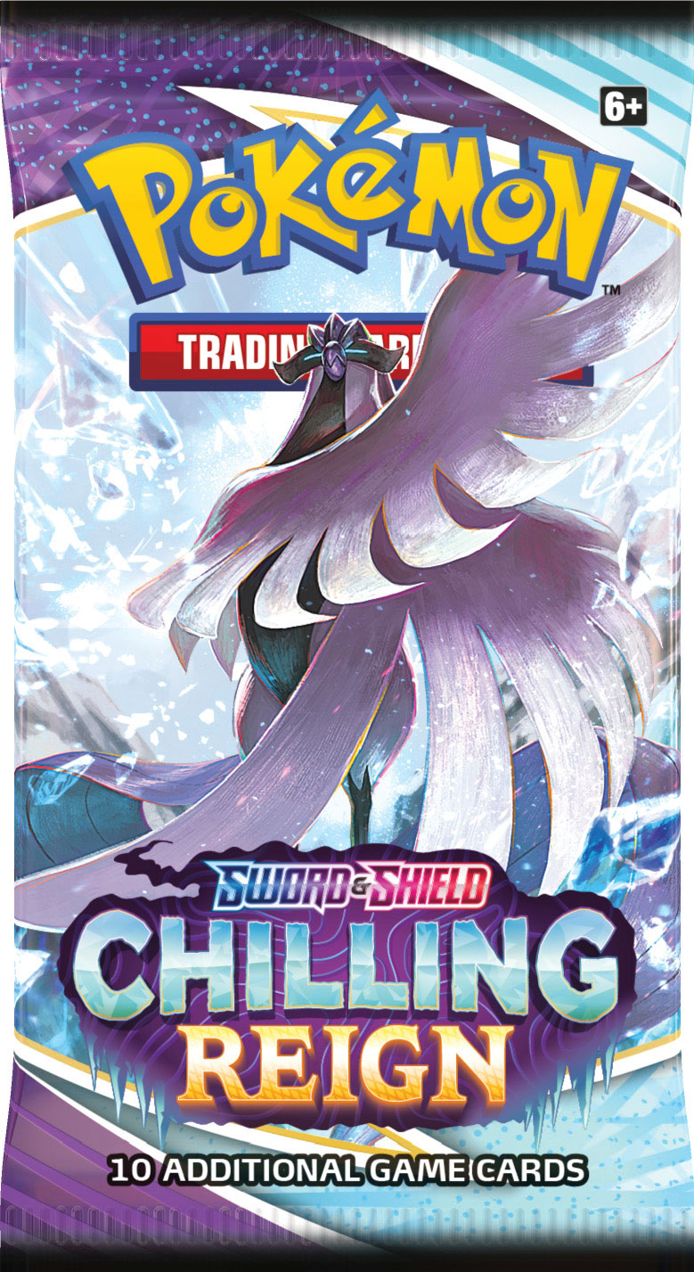Galarian Articuno pack art for Chilling Reign